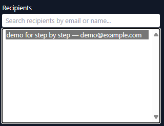 Main dashboard screenshot