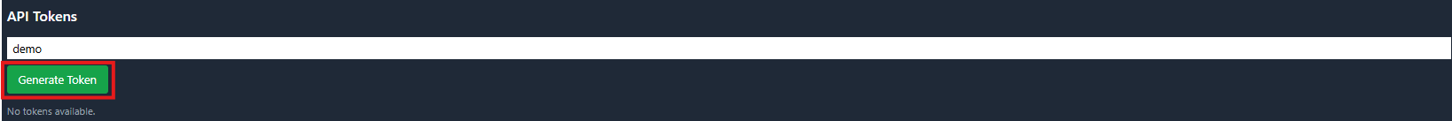 Main dashboard screenshot