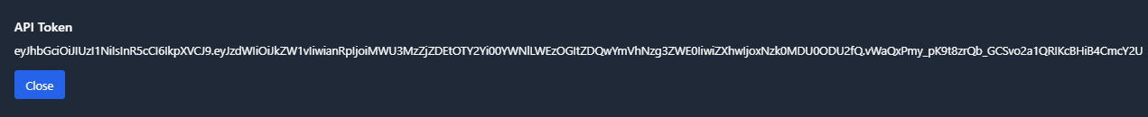 Main dashboard screenshot