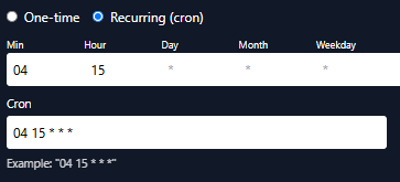 Main dashboard screenshot